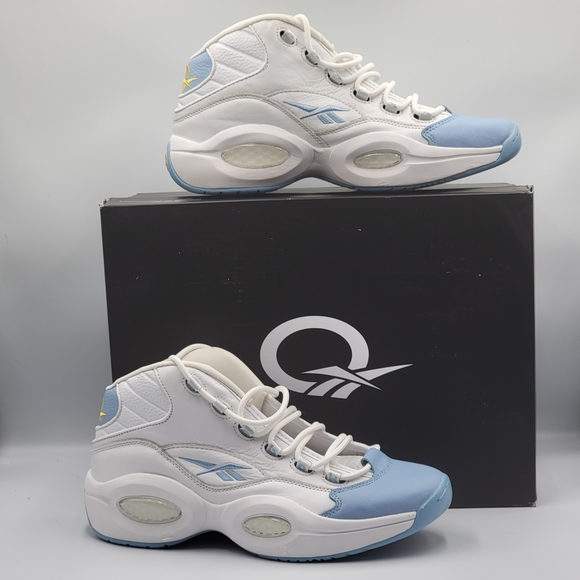 Reebok Question Mid Allen Iverson OG Retro Men’s Sizr 10 “3” Heel - Picture 1 of 14